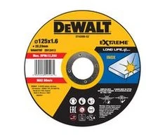 Tarcza DEWALT metalinis diskas 125x1,6 mm