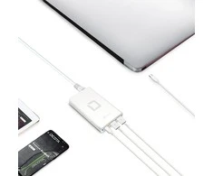 DICOTA universalus nešiojamojo kompiuterio įkroviklis USB-C 40W