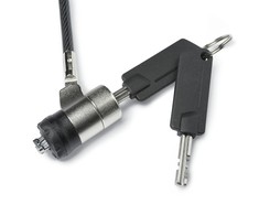 Dicota Apsauginis kabelis T-lock pro, su raktu, 3x7 mm lizdas