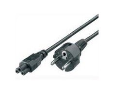 Equip Netzanschlusskabel Schukon. -> IEC C5 St/Bu 1,80 Polybeutel