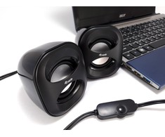 Equip kolonėlė Mini fr Notebook/PC. USB Powered sw/sw