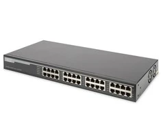 Serveris DIGITUS 10G Ethernet PoE+ injektoriaus šakotuvas, 802.3at, 10G | Digitus