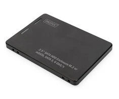 Assmann Electronic DIGITUS 2,5" SATA HDD korpusas M.2 arba mSATA SATA 3 6Gbit/s rašymo greitis iki 520MB/s