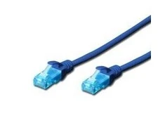 Assmann Electronic DIGITUS CAT 5e U-UTP patch kabelis PVC AWG 26/7 ilgis 2 m spalva mėlynas