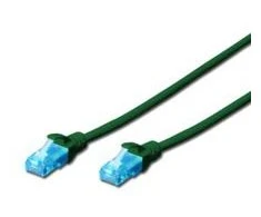 Assmann Electronic DIGITUS CAT 5e U-UTP patch kabelis PVC AWG 26/7 ilgis 2 m spalva žalias