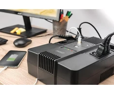 Assmann Electronic DIGITUS DN-170111 DIGITUS UPS Line-Interactive 800VA/480W AVR 4xSCHUKO 3xIEC C13 1xUSB A/B RJ45