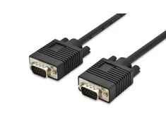 Digitus Assmann Electronic ASSMANN VGA Monitorius prijungimo kabelis HD15 M/M 5.0m 3Coax/7C 2xferrite bl