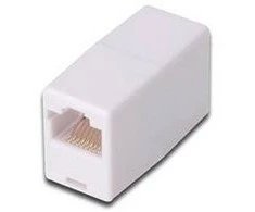 Assmann Electronic ASSMANN CAT 5e modulinė mova neekranuota RJ45 iki RJ45 spalvos baltas