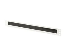 DIGITUS Kabelbrstenleiste 1HE ffnung 24x423mm grau