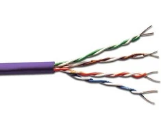 Assmann Electronic DIGITUS CAT 6 U-UTP instaliacinis kabelis žaliavinis ilgis 100 m popierinė dėžutė LSOH AWG23 Simplex,