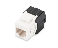 Assmann Electronic DIGITUS CAT 6 Keystone Jack neekranuotas RJ45 prie LSA jungtis be įrankių, įskaitant. kabelio raištis