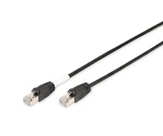 Digitus RJ- 45 / RJ- 45 cat.6 S / FTP Juodas 5m (DK- 1644- 050 / BL- OD)