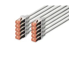 Digitus Pečkordas CAT6, S- FTP, 0,5 m, 10 vienetų (DK- 1644 -005- 10)