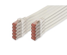Digitus Pečkordas CAT6, S-FTP, 3m, 10 vienetų (DK- 1644 - 030- WH- 10)