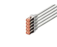 Digitus Pečkordas CAT6, S- FTP, 7m, pilka, 5 vnt (DK- 1644- 070-5)