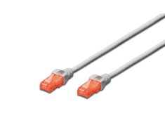 Assmann Electronic DIGITUS CAT 6 U-UTP patch kabelis Cu LSZH AWG 26/7 ilgio 2 m spalvotas pilkas