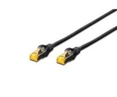 DIGITUS CAT 6A S/FTP Patchkabel, 2m, juodas