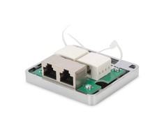Digitus DIGITUS Professional Cat 6A paviršutiniška dėžutė, 2 kartus