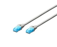 Assmann Electronic DIGITUS CAT 5e U-UTP patch cable PVC AWG 26/7 length 0.5m color pilkas