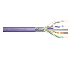 Digitus Skaitmenas | Montavimo kabelis | CAT 6 F-UTP | Violetinė