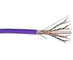 Digitus Skaitmenas | Montavimo kabelis | CAT 6 F-UTP | Violetinė