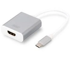 Assmann Electronic DIGITUS DA-70836 grafinis adapteris HDMI 4K 30Hz UHD prie USB 3.0 Type C su garso aliuminio