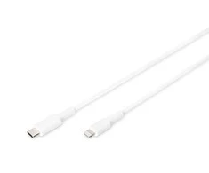 DIGITUS duomenų / įkroviklio kabelis, USB-C - Lightning, MFI