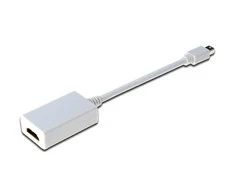 AV adapteris Digitus Rodyti Port Mini - HDMI balta (DB- 340404- 001- W)