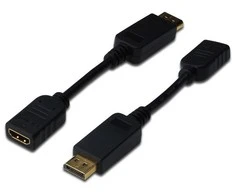 AV adapteris Digitus Rodyti Uostas - HDMI juodas (DB- 340400- 001- S)