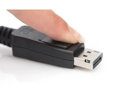 Assmann Electronic ASSMANN DisplayPort prijungimo kabelis DP M/M 5m su užraktu UHD 8K Vers. 1,3/1,4 mlrd