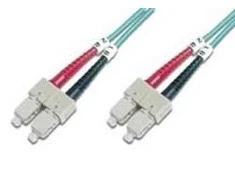 Assmann Electronic „Assmann“ elektroninis DIGITUS šviesolaidinis laidas nuo SC iki SC daugiamodis 50/125 m dvipusis ilgis, 2 m, OM3 klasė