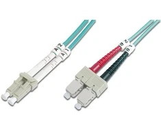 Assmann Electronic DIGITUS LWL patchable LC/SC 50/125 3m daugiamodis dvipusis behalogeninis su protokolu OM3