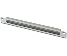 DIGITUS 254 mm (10") kabelių valdymo skydelis 0,5U, spalvotas pilkas RAL 7035, DN-10 ORG-1/2U