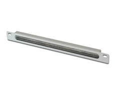 DIGITUS 254 mm (10") kabelių valdymo skydelis 0,5U, spalvotas pilkas RAL 7035, DN-10 ORG-1/2U