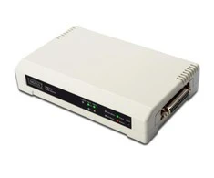 Assmann Electronic DIGITUS greito eterneto spausdinimo serveris 2+1port 2xUSB2.0 1xparallel 1xRJ-45 su maitinimo šaltiniu