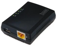 Assmann Electronic DIGITUS daugiafunkcis tinklo serveris 1xUSB2.0 spausdinimo serveris NAS ir tinklo USB šakotuvas 1xRJ45 10/100Mbps LAN