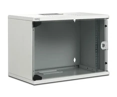 Assmann Electronic Assmann elektroninė DIGITUS sieninė spinta 19 colių 7HE RAL 7035 pilkas nemontuojamas H360mm x B520mm x T400mm be padėklo įsk. 8xsrews