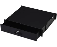 DIGITUS Schublade 2HE 483mm juodas abschliebar
