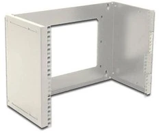 „Digitus 8U“ tvirtinimo prie sienos laikiklis DN-19 PB-8U-SW Juodas, 37,2 x 50,5 x 25 cm
