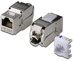 Assmann Electronic DIGITUS Keystone modulis Cat6A RJ45 500 MHz ekranuotas be įrankių