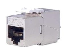 Assmann Electronic DIGITUS CAT 6A Keystone Jack ekranuotas 500 MHz pagal ISO/IEC 60603-7-51,11801 AMD2:2010-04 jungtis be įrankių