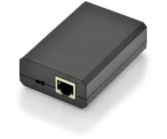 Assmann Electronic DIGITUS Gigabit PoE+ Splitter 10 100 1000 Mbps 24W Įvestis: 802.3at PoE Išėjimas: 5V 2A 9V 2A 12V 2A plastikinis korpusas juodas
