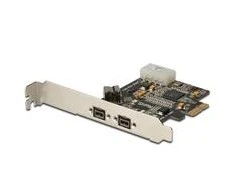 Assmann Electronic Assmann elektroninis DIGITUS valdiklis PCI-E DS-30203-2 Firewire 800/800 2x IEEE1394b +1x IEEE1394b, 5 LGW