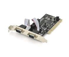 Assmann Electronic DIGITUS Serial I/O 2-port PCI Add-On Card 2 X DB9 M Slot Bracket MCS9865 chipset