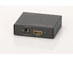 Šakotuvas Assmann Electronic Digitus DIGISTUS 4K HDMI Splitter 1x2 unterstuetzt 4K2K 3D Video Format Farbe juodas