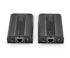 Assmann Electronic DIGITUS 4K HDMI plėtiklio rinkinys HDMI 2.0 30/60m per tinklo kabelį Cat 6 6a 7 UHD 4K2K/60Hz