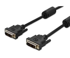 Digitus ASSMANN DVI jungties kabeliai, DVI(18+1), M/M, 2.0m, DVI-D vienšakis, AK-320100-020-S