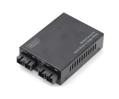 Šakotuvas Digitus Skaitmenas | Greitas Ethernet medijos keitiklis iš kelių į vienmodžius SC į SC, bangos ilgis 1310 nm | DN-82024 | SC | SC