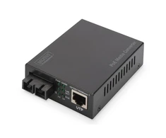 Šakotuvas DIGITUS Gigabit Ethernet PoE+ Media Converter, Multimode | Digitus