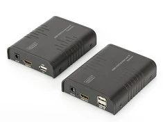 DIGITUS HDMI KVM ilgintuvas 120 m per tinklo kabelį Cat 5 5E 6 Full HD 1080p
